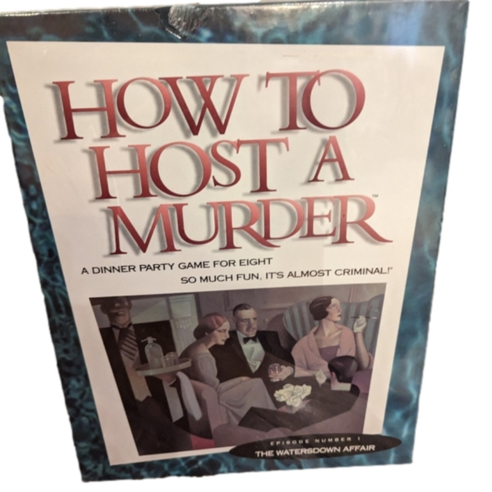 How To Host A Murder: A Dinner Party Game for Eight Vintage, Watersdown.